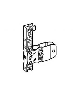 Front Connector For Drawer Side Profile