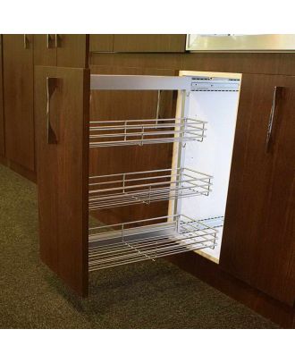 Pull Out Lower Units 30 Cm With 3 Baskets Left