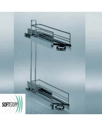 15 Em Base Unit Pull-Out,Diagonal 2-Tier