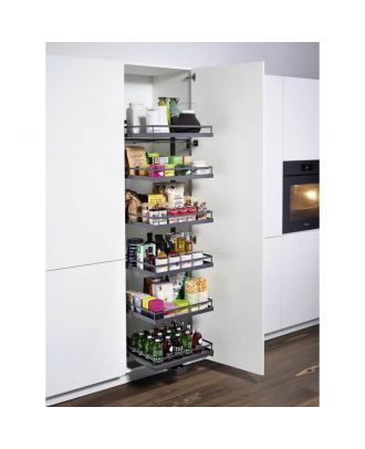 Tandom Pull Out Units 60 Cm With Baskets, Anthracite