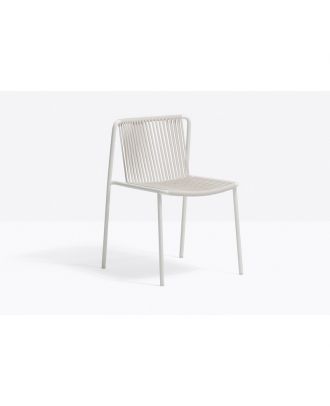Tribeca Chair Woven Extruded Pvc With A Nylon Core-White