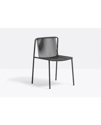 Tribeca Chair Woven Extruded Pvc With A Nylon Core-Grey