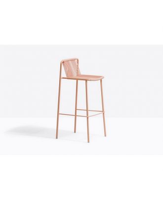 Tribeca Barstool Woven Extruded Pvc With A Nylon Core-Pink