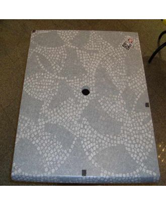 Gray Table Top Square