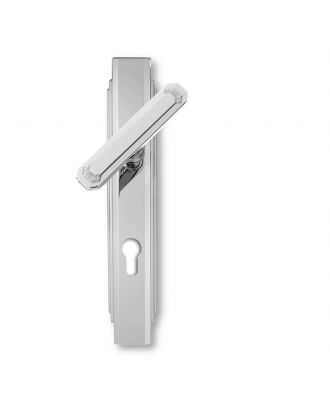Door Lever Handle Exterior With Plate Chrome Plated
