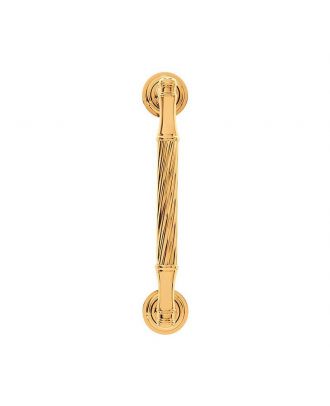 Door Pull Handle Polished Brass 25 Cm