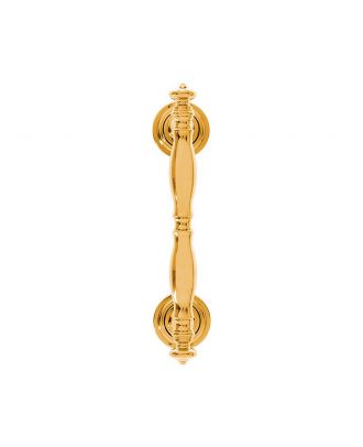 Door Pull Handle 21Cm Polished Brass