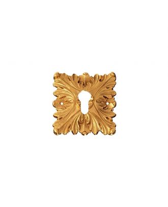 Door Escutcheon 9Cm Polished Brass