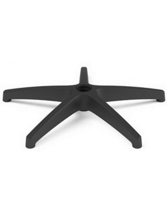 Black Plastic Chair Star Base26Cm