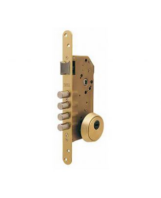 Matt Golden Single Point Mortise Lock