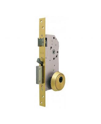 Matt Golden Single Point Mortise Lock