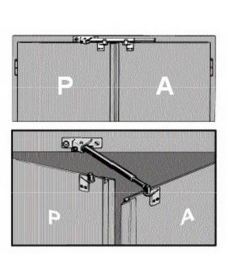 Door Closing Selector For Double Doors