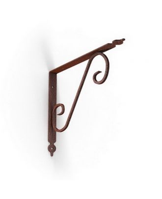 Hammered Copper Toscania Shelf Bracket