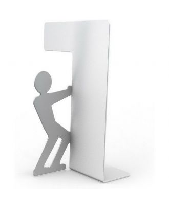 Superman Bookend 13 Cm White