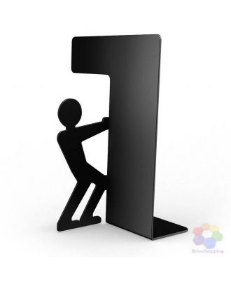 Superman Bookends 13 Cm Black