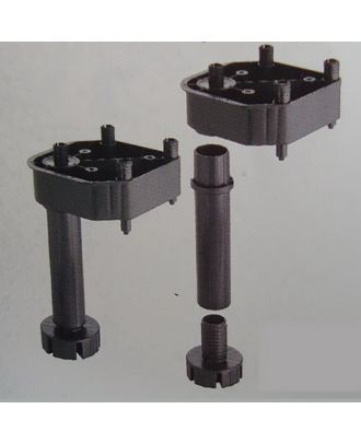Adjustable Plastic Leg Without Dowel H . 150Mm