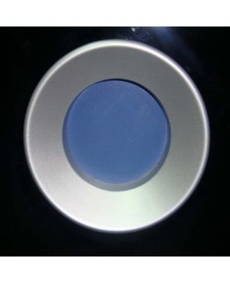 Handle With Blue And Aluminum Round