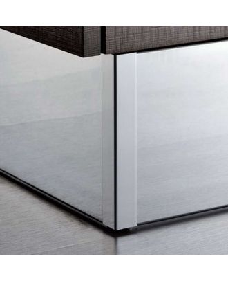 Pvc Plinth Covered 90° 15 Cm