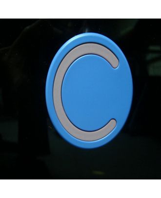 Blue Round Handle With Aluminum