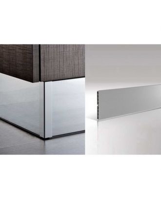 Pvc Plinth Silver 4M, H15Cm - Kitchen Accessories