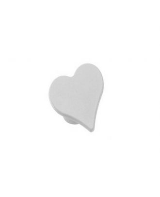 Furniture Silver Heart Knob 68 Mm