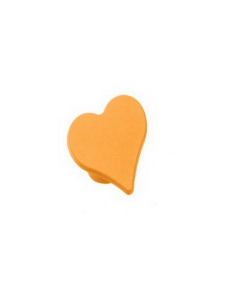 Orange Heart Knobs 68 Mm