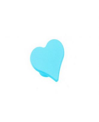 Cyan Heart Knobs 68 Mm