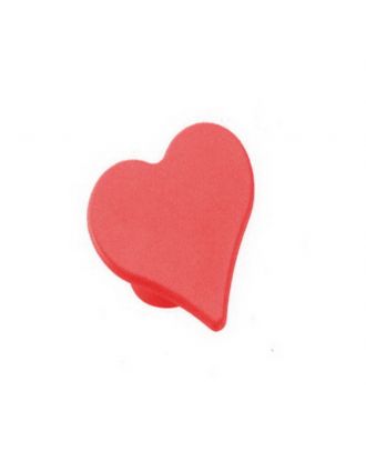 Red Violet Heart Knobs 125 Mm