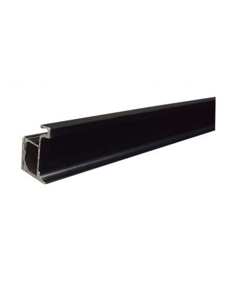 Aluminum Gola Profile Vertical Handle For Single Drawer Or Cabinet, Black