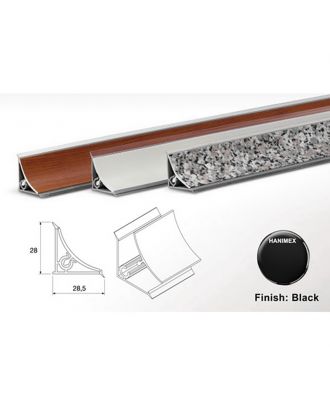 Covered Pvc Black 4M