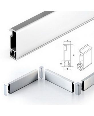 Aluminum Backsplash Profile 4M