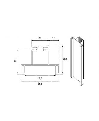 Vertical Gola Profilo Raggio