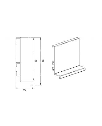 Gola Profile, “L” Radius 0, Black