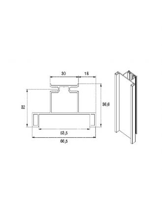 Vertical Gola Profilo Raggio