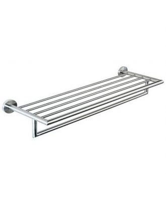 Towel Shelf With Lower Bar