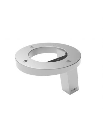 Concept 3 Mixer With Hand Dryer And Soap Dispenser, Small, Silver