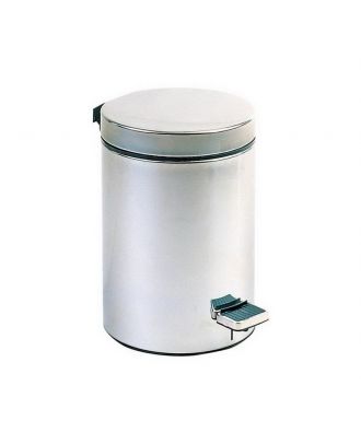 Satin Finished Stainless Steel Bin 12 L