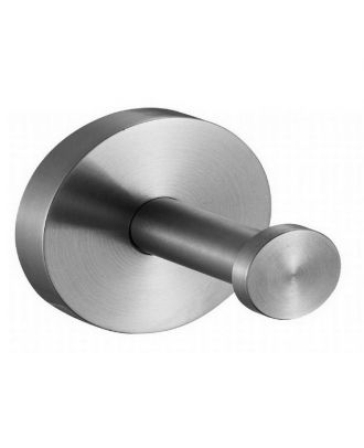 NOFER Single towel hook, stainless steel, Satin finished