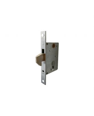 Hook Bolt Lock 59 X 40 For Sliding Doors Without Cylinder, Satin Chromium
