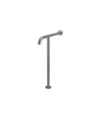 Wall Ground Mounted One Line Fixed Grab Bar Matte Finishing