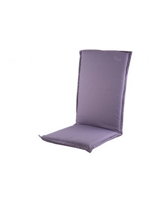 Cushion Chair Seat Purple Striped White