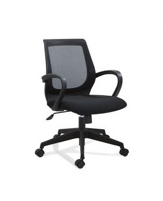 Chair With Black Back Frame And Pp Armrest