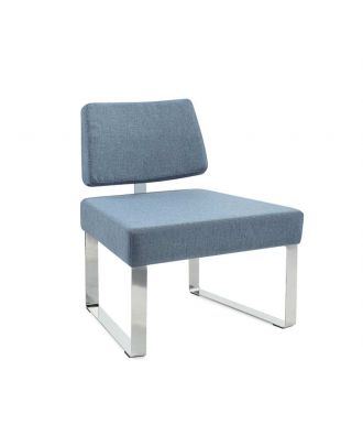 Leisure Sofa With Backrest Blue