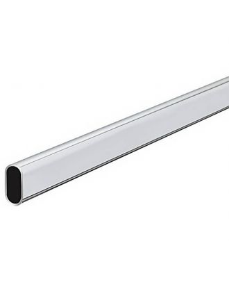 Chrome Oval Tube