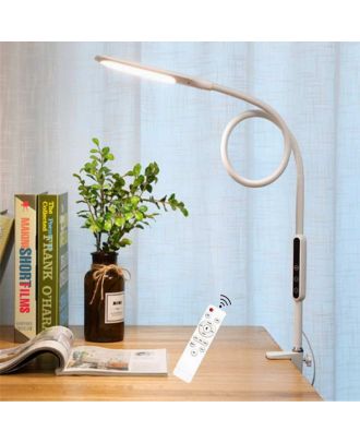 Led Table Clip Lamp Multipurpose Eye-Protection Light White
