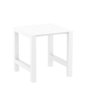Vegas, Extendible Bar Table- White