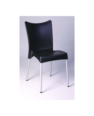 Black Chair Aluminium X Polypropylene