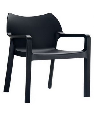 Black Diva Arm Chair