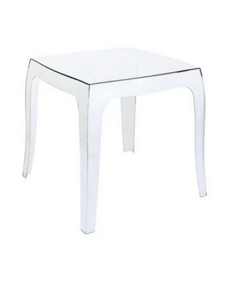 Clear Transparent Queen Table