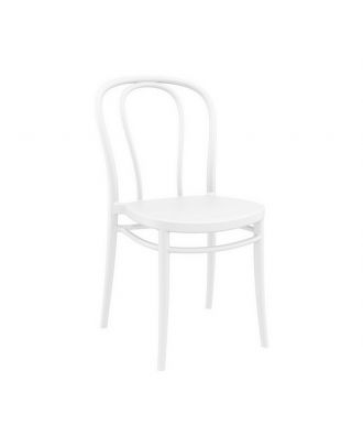 Plastic Chair, White